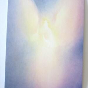 Engel der Liebe - Jahreszeitentisch -  Waldorf - Postkarte- Weihnachten -Winter-Schutzengel- Art. Nr. WIPK64
