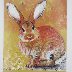 Rabbit - Seasonal Table - Waldorf - Postcard