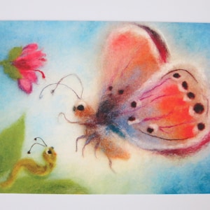 Farfalla - Tavola stagionale - Cartolina - Primavera - Waldorf - Articolo n. FRPK179