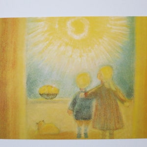 Kinder - Postkarte für den Jahreszeitentisch - Sommer -  Waldorf - Art. SOPK158