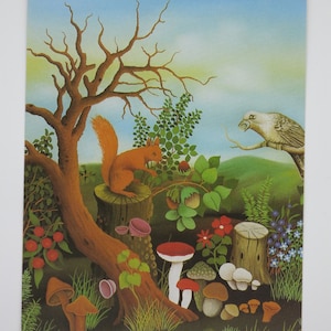 The Joy - Cartolina per la tavola stagionale - Autunno - Waldorf - Art. No.HEPK125