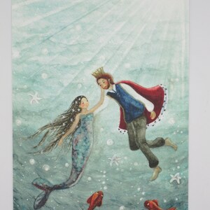Sirena - Cartolina per la tavola stagionale - Waldorf - Estate - Articolo n. SOPK370