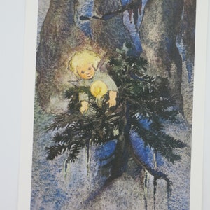 Weihnachtslicht - Jahreszeitentisch - Postkarte - Waldorf - Weihnachten - Advent - Engel- Art. Nr. WIPK247
