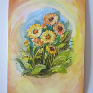 Calendula - Tavola stagionale - Cartolina - Waldorf - Articolo n. BLPK11