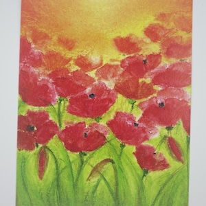 Papavero - Tavola Stagionale - Cartolina - Waldorf - Estate - Fiori - Art. SOPK275