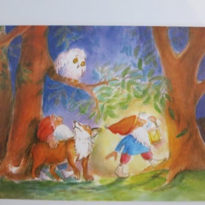 Nain Bodo et la Vixen - Carte postale - Table saisonnière - Waldorf - Article No.HEPK18
