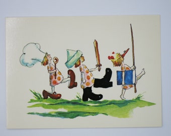 Children's party - postcard - seasonal table - Waldorf