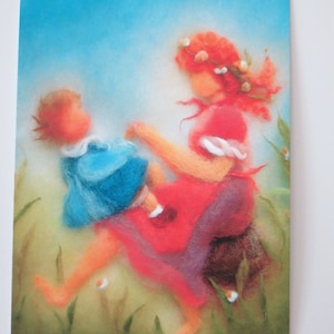Hoppe,hoppe Reiter - Tavola stagionale - Cartolina - Waldorf - Art. SOPK338