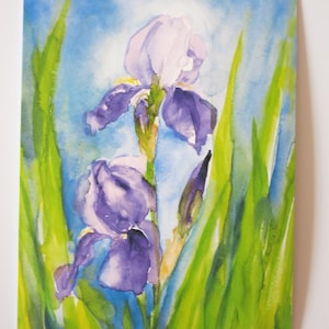 Iris II - Tavola stagionale - Cartolina - Waldorf - Articolo n. BLPK45