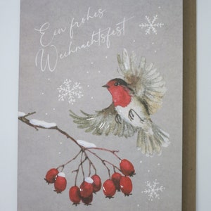 Buon Natale - Biglietto di Natale con busta - biglietto doppio - Natale - Avvento - Art. WK22