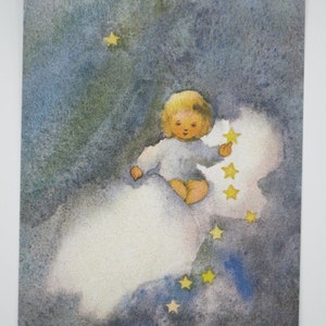 Ehre sei Gott in der Höhe - Postkarte - Jahreszeitentisch - Waldorf - Engel - Advent - Weihnachten- Art. Nr. WIPK29