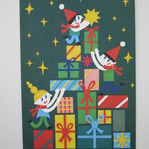 Regali di Natale - cartolina grande - Natale - Avvento - bambini - Waldorf- articolo n