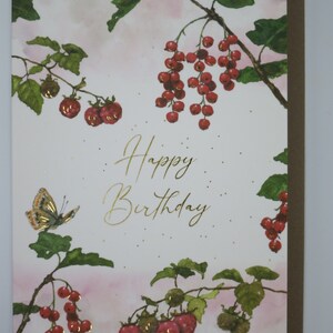 Happy Birthday - Geburtstagskarte- Karte mit Umschlag - Doppelkarte- Art.Nr. GRPK82