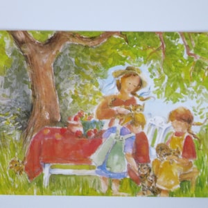 Giorno d'Estate - Cartolina per la tavola stagionale - Estate - Waldorf - Art. SOPK322