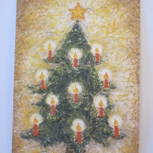 Tannenbaum - Jahreszeitentisch - Postkarte - Waldorf- Art. Nr. WIPK161