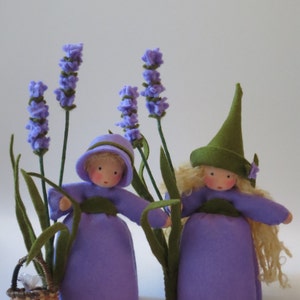 Lavender - Flower Child - Waldorf Inspired - Nature Table