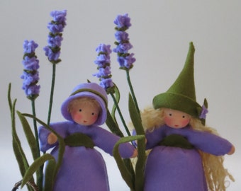 Lavender - Flower Child - Waldorf Inspired - Nature Table