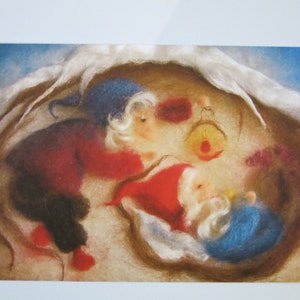 Wurzelspross - Postkarte für den Jahreszeitentisch - Winter - Waldorf- Art. Nr. WIPK392