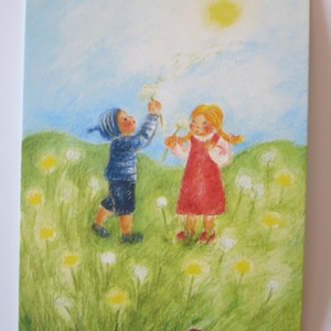 Juni - Jahreszeitentisch - Postkarte - Waldorf - Art. SOPK189