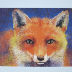 Renard - Carte postale pour la table de saison - Automne - Waldorf - Art. HEPK308