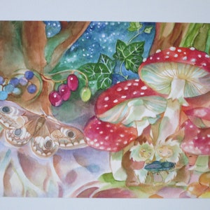 Tão linda quanto você - cartão postal para a mesa sazonal - Waldorf - Art. No.HEPK184