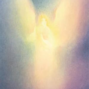 Anjo do Amor - Mesa Sazonal - Waldorf - Cartão Postal - Natal - Anjo da Guarda de Inverno - Art. nº WIPK64