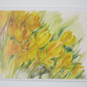 Little Crocus Spirit – Biglietto di compleanno – Biglietto con busta – Biglietto doppio – Articolo n. BLPK4
