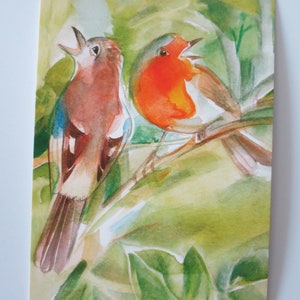 Spring Song - Carte postale - Table saisonnière - Waldorf - Article n° FRPK243