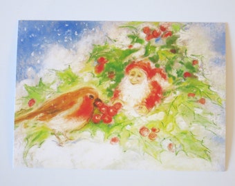Winter Dwarf - Seasonal Table - Waldorf - Postcard