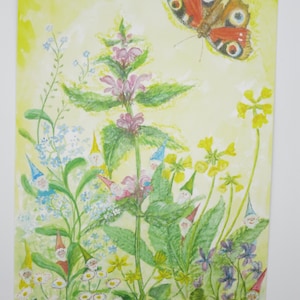 Gnomi primaverili - cartolina per la tavola stagionale - primavera - narciso - Waldorf - codice articolo FRPK87