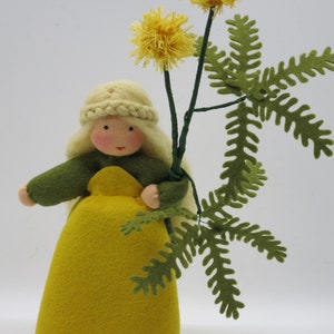 Mimosa yellow - Flower Child - Waldorf - Nature Table