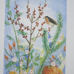 Winterzwerge - Postkarte für den Jahreszeitentisch - Winter - Zwerge -  Waldorf- Waldorf- Art. Nr. WIPK177