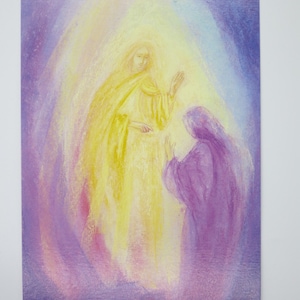 Resurrezione - Tavola stagionale - Cartolina - Waldorf - Pasqua - Primavera - Articolo n. FRPK202