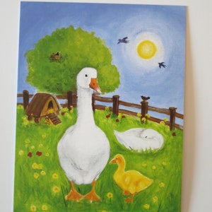 Oche - cartolina per la tavola stagionale - primavera - Waldorf - codice articolo FRPK8