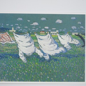 Frühling - Postkarte für den Jahreszeitentisch - Waldorf- Art.Nr FRPK227