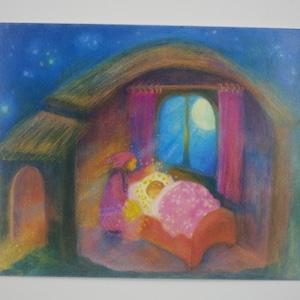 Buonanotte - Tavola stagionale - Cartolina - Waldorf - Articolo n. FRPK9