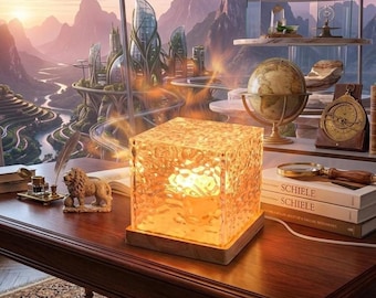 Proyector de luz con efecto de olas oceánicas – Lámpara nocturna Aurora de 16 colores para el hogar