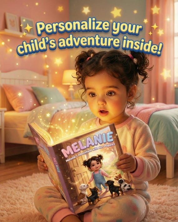 Custom Kids Story Book – Your Child Can Be Anything They Dream | Personalized Hero Gift for Kids