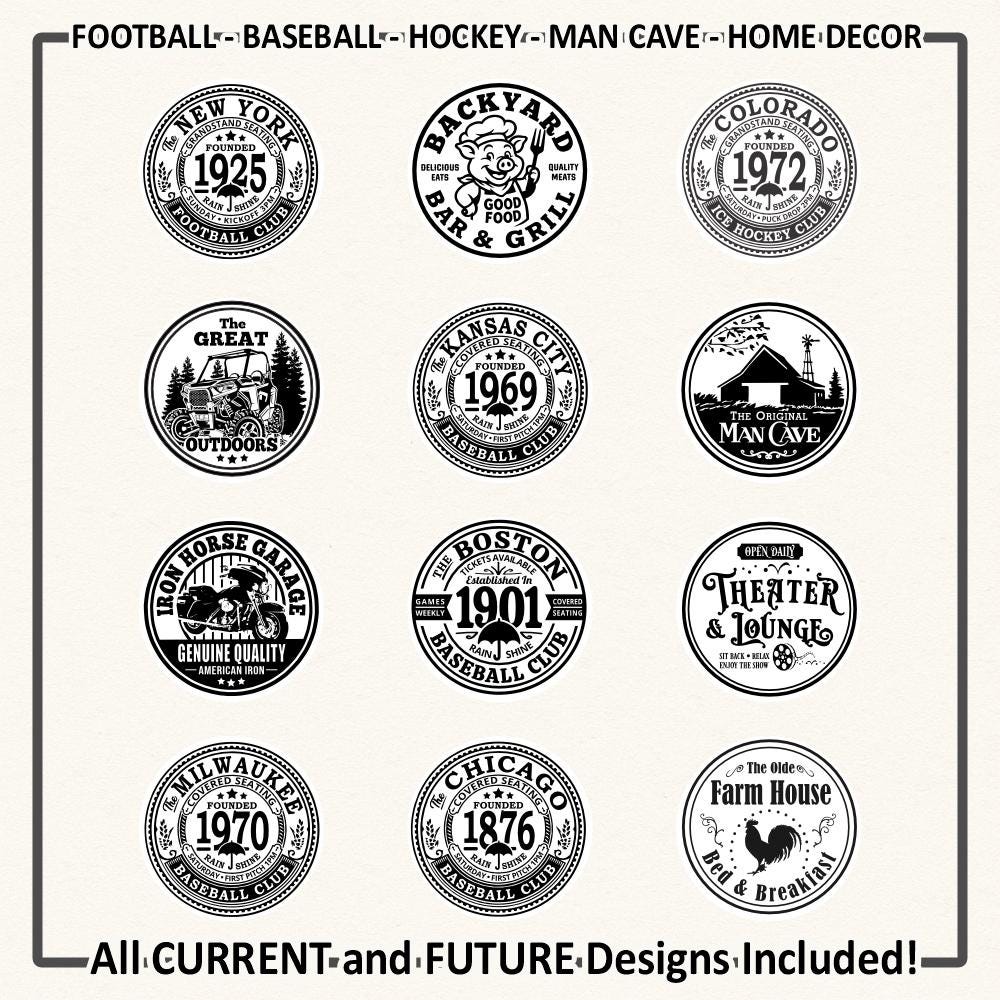Cnc Router Signs Files CNC Sign SVG Bundle – Woodworking Router Files for Signs, Decor ...
