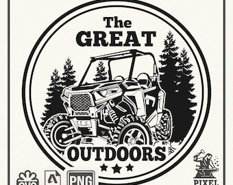 UTV Off-Road SVG Design | Man Cave Vinyl Decal (Digital Download) Garage Sign