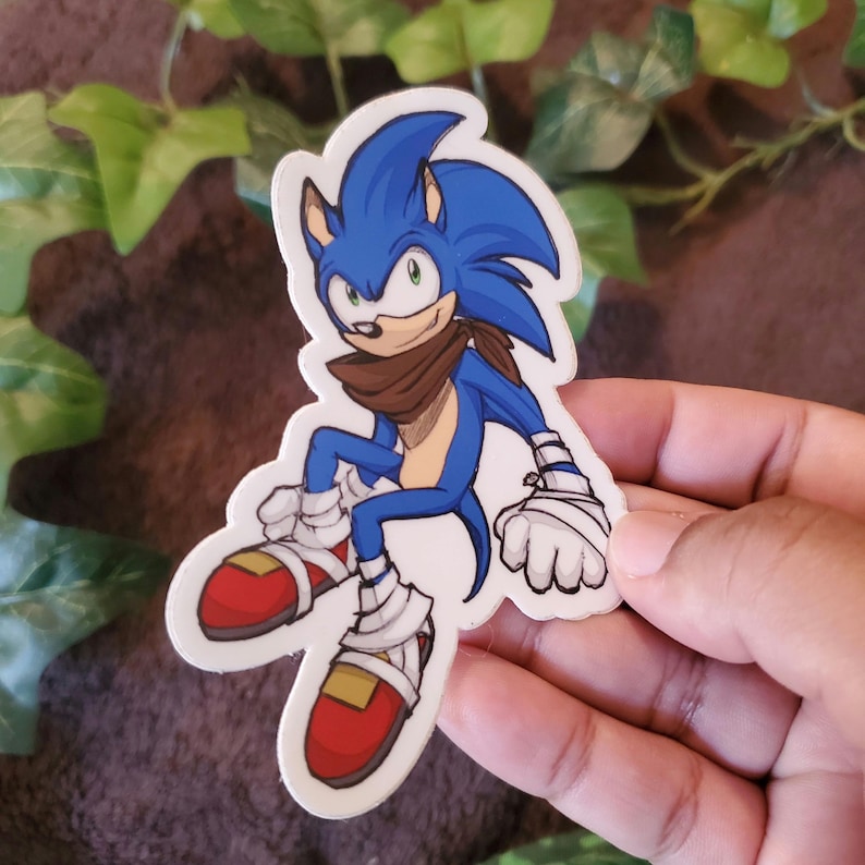 Sonic the Hedgehog Sticker - Etsy