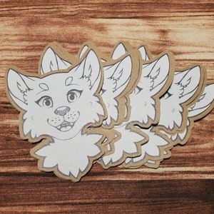Color-Me Fox Sticker