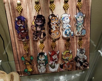 Tribe of Shawri Acrylic Charm (Various Designs)