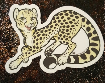 Cheetah Sticker