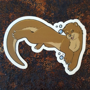 Otter Sticker