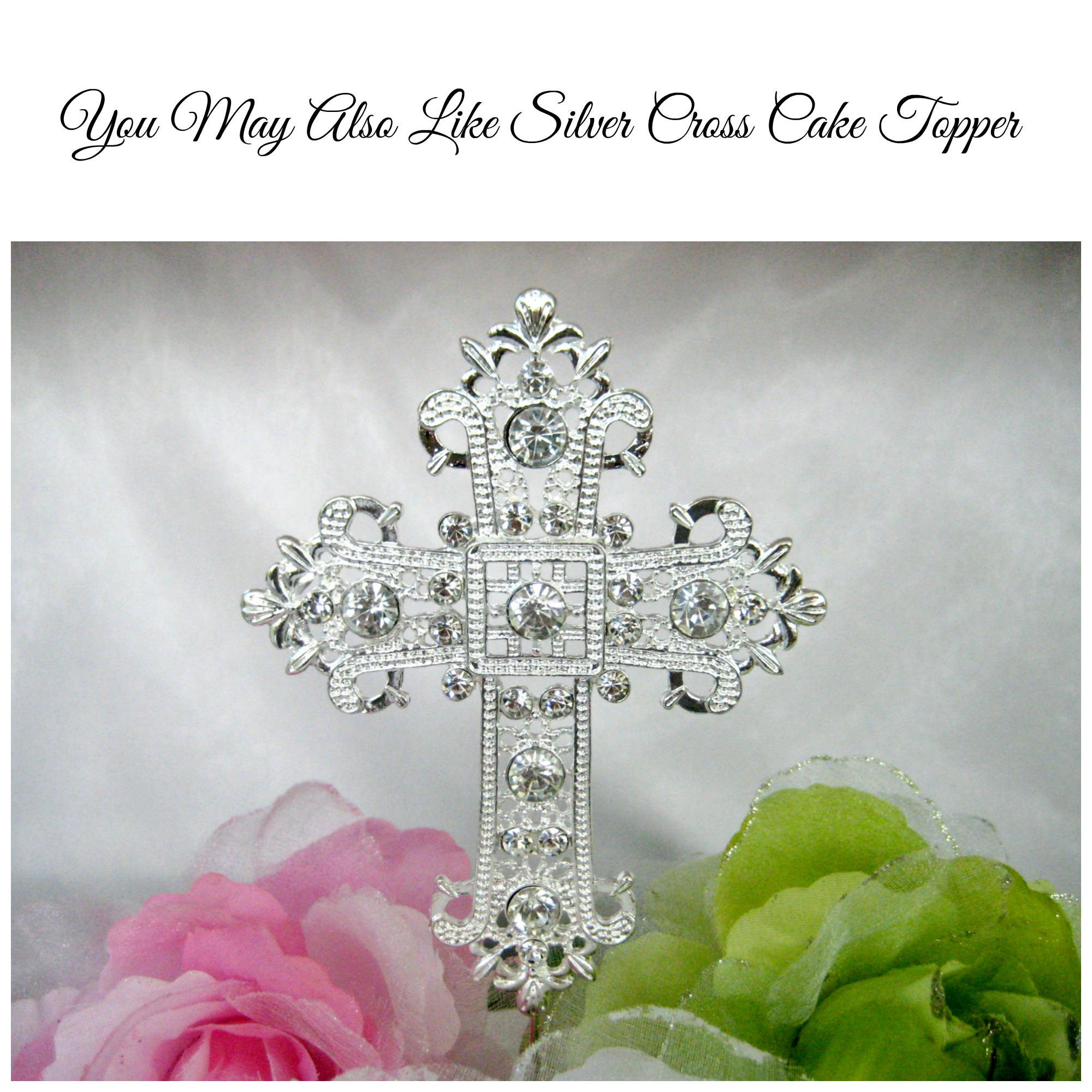 Christening Decorated Chocolate W/ Mini Imitation Pearl Rosary