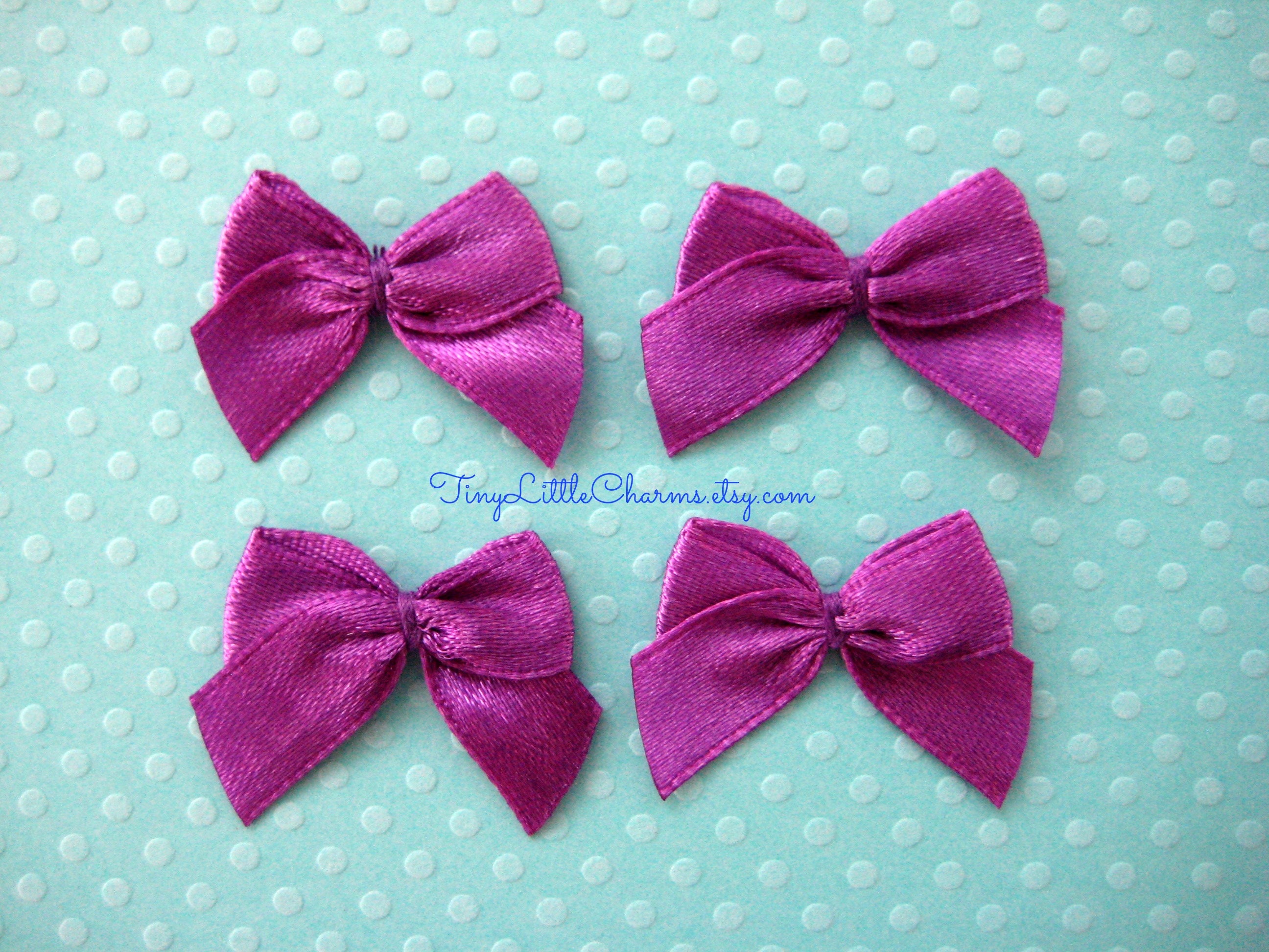 Bows, Peach bow, Lavender bow, Sky Blue Bow ribbon, Spring Elegant