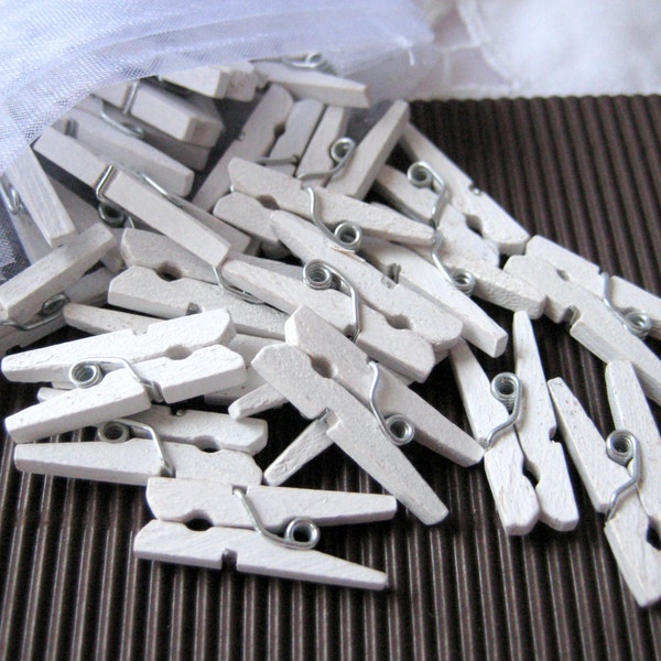 Wedding Clothespins Etsy