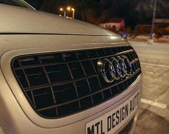 Audi TT MK1 (8N) grille - V6 Silver look