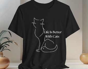 Cat Shirt, Cat Shirt, Cats Shirt, Gift for Cat Mom, Cat Mom Shirt, Cat Shirts for Women, Cat Lover Shirt, Cat Owner Gift Idea